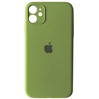 Чохол накладка xCase для iPhone 12 Mini Silicone Case Full Camera Green