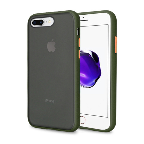 Чехол накладка xCase для iPhone 7 Plus/8 Plus Gingle series green orange - UkrApple