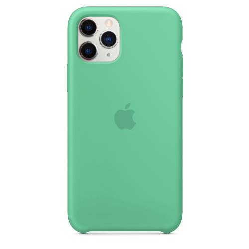 Чохол накладка xCase для iPhone 11 Pro Max Silicone Case spearmint - UkrApple