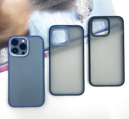 Чохол iPhone 13 Guard Focus matte dark blue: фото 6 - UkrApple