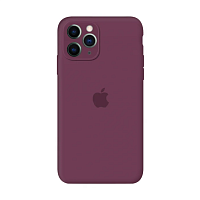 Чохол накладка xCase для iPhone 11 Pro Max Silicone Case Full Camera Plum