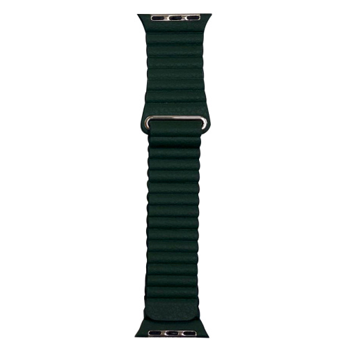 Ремінець xCase для Apple watch 38/40/41 mm Leather Loop good Forest green: фото 2 - UkrApple