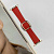 Ремінець для Apple Watch 42/44/45/49 mm Modern Buckle Leather gold red: фото 3 - UkrApple
