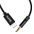 Перехідник Hoco Lightning to 3.5mm Adapter Cable UAP13 black: фото 3 - UkrApple
