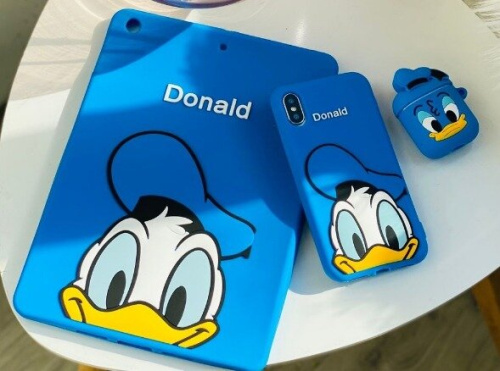 Накладка силіконова для iPad 7/8/9 10.2" (2019/2020/2021) Disney Donald blue: фото 2 - UkrApple