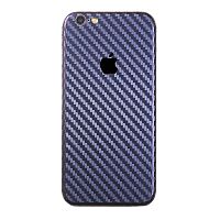 Захисна плівка на задню панель для iPhone 7/8 carbon темно-синя