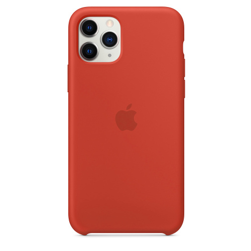 Чохол накладка xCase для iPhone 11 Pro Silicone Case Orange - UkrApple