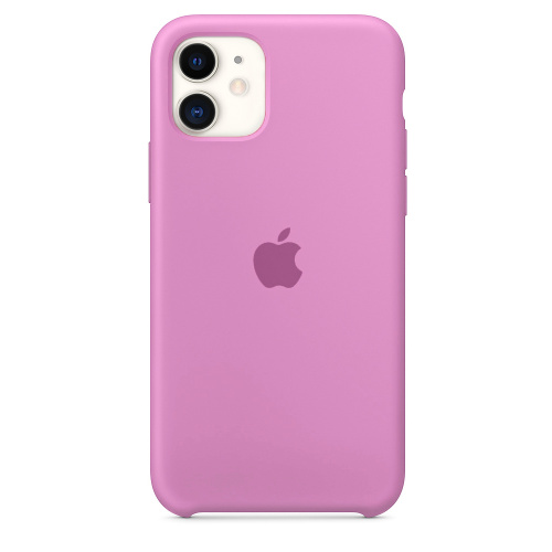 Чохол накладка xCase для iPhone 12 Pro Max Silicone Case рожевий - UkrApple