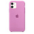 Чохол накладка xCase для iPhone 12 Pro Max Silicone Case рожевий - UkrApple