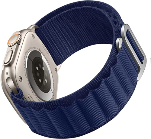 Ремінець для Apple Watch 42/44/45/49 mm Alpine Loop dark blue: фото 2 - UkrApple