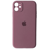 Чохол накладка xCase для iPhone 12 Mini Silicone Case Full Camera Blueberry