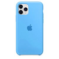 Чохол накладка xCase для iPhone 11 Pro Max Silicone Case блакитний