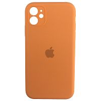 Чохол накладка xCase для iPhone 11 Silicone Case Full Camera Peach