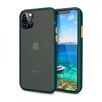 Чохол накладка xCase для iPhone 12 Mini Gingle series forest green orange