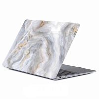 Чохол накладка DDC для MacBook Pro 13.3" M1 M2 (2016-2020/2022) picture marble gray
