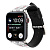 Ремінець xCase для Apple watch 38/40/41 mm Leather Classic Mickey black gray - UkrApple