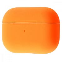 Чехол для AirPods PRO silicone case Slim orange