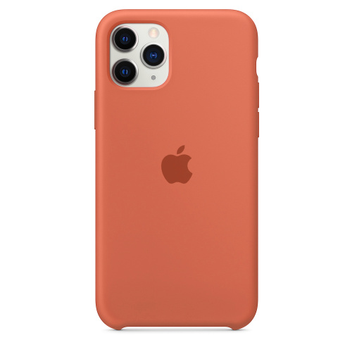 Чохол накладка xCase для iPhone 11 Pro Max Silicone Case papaya - UkrApple