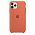 Чохол накладка xCase для iPhone 11 Pro Max Silicone Case papaya - UkrApple