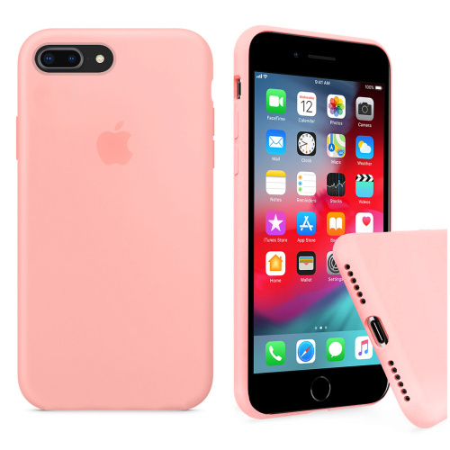 Чехол накладка xCase для iPhone 7 Plus/8 Plus Silicone Case Full grapefruit - UkrApple