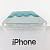 Чехол накладка для iPhone 7/8/SE 2020 Shine голубой: фото 2 - UkrApple