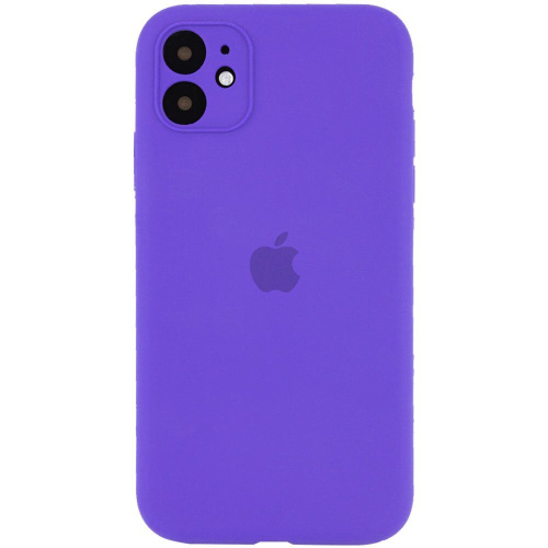 Чохол накладка xCase для iPhone 11 Silicone Case Full Camera Purple - UkrApple