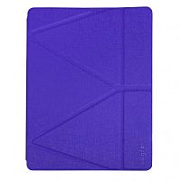 Чохол Origami Case для iPad 12,9" (2020/2021/2022) Leather pencil groove purple