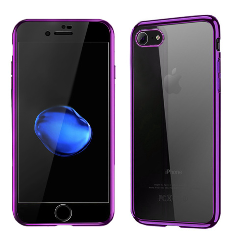 Чехол накладка xCase на iPhone 6/6s защита 360 фиолетовый - UkrApple