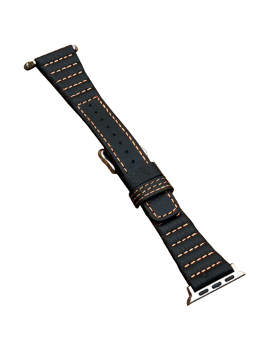Ремінець xCase для Apple watch 38/40/41 mm Garil Leather black - UkrApple