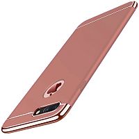 Чехол накладка xCase для iPhone 7 Plus/8 Plus Shiny Case rose gold
