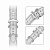 Ремінець xCase для Apple watch 38/40/41 mm Glitter Silver: фото 3 - UkrApple
