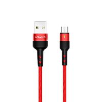 USB кабель Type-C Usams Magnetic U26 3A 1m red 