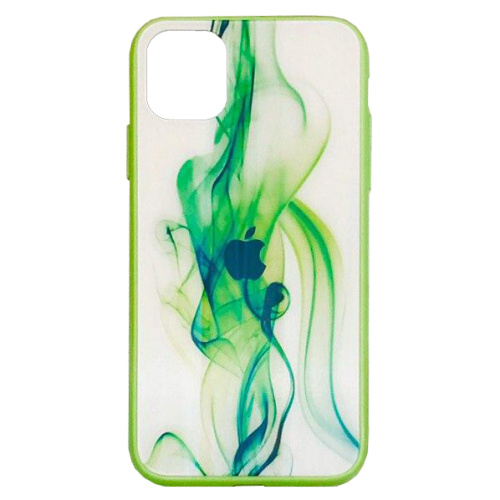 Чохол накладка xCase на iPhone 11 Pro Polaris Smoke Case Logo green - UkrApple
