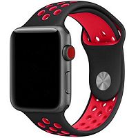Ремінець xCase для Apple Watch 38/40/41 mm Sport Nike Black Red