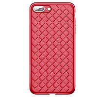 Чехол накладка xCase на iPhone 7 Plus/8 Plus Weaving Case красный
