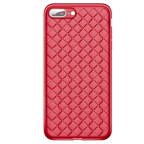 Чехол накладка xCase на iPhone 7 Plus/8 Plus Weaving Case красный - UkrApple