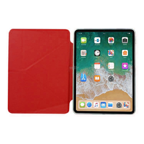 Чохол Origami Case для iPad Pro 11" (2020/2021/2022) Leather pencil groove red: фото 5 - UkrApple