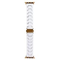 Ремінець xCase для Apple Watch 38/40/41 mm Resin band white