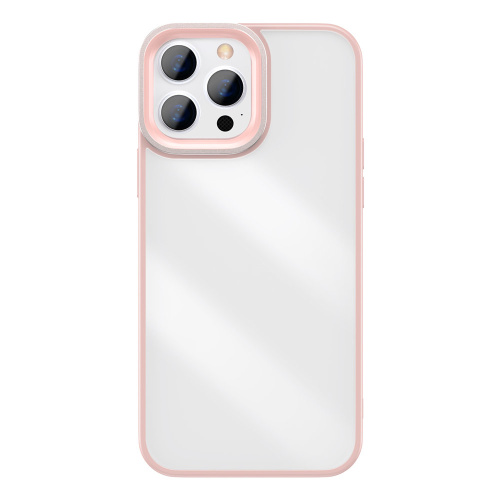 Чохол iPhone 13 Pro Baseus Crystal Case pink - UkrApple