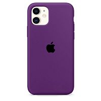 Чохол накладка xCase для iPhone 11 Silicone Case Full purple