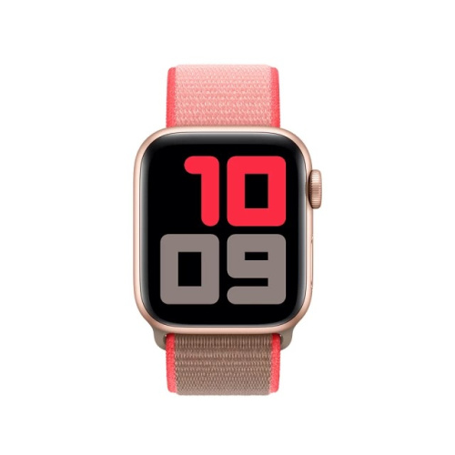 Ремінець xCase для Apple Watch 42/44/45/49 mm Nylon Sport Loop neon pink: фото 2 - UkrApple