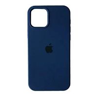 Чохол iPhone 15 Pro Max Silicone Case Full deep navy 