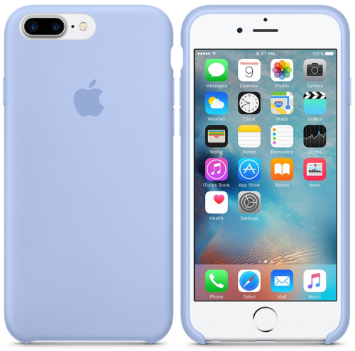 Чехол накладка xCase на iPhone 7 Plus/8 Plus Silicone Case светло-голубой(17): фото 2 - UkrApple