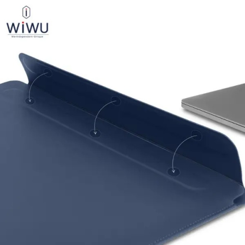Папка конверт Wiwu Skin Pro2 Leather для MacBook Air/Pro/Retina 13,3'' (2008-2017) green: фото 19 - UkrApple