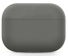 Чехол для AirPods PRO silicone case good Slim charcoal gray