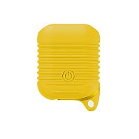 Чехол для AirPods/AirPods 2 Full Protection желтый