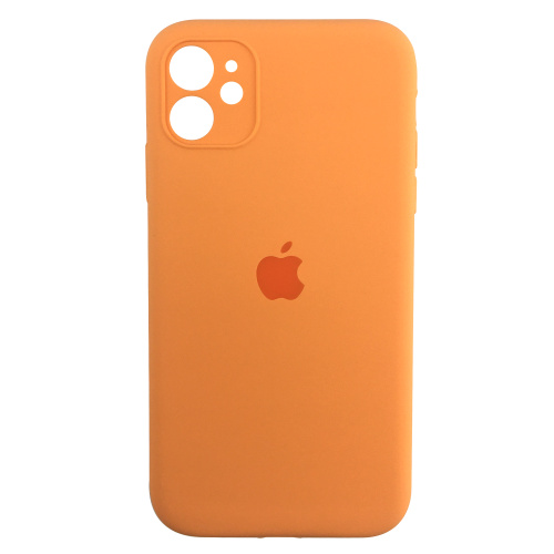 Чохол накладка xCase для iPhone 11 Silicone Case Full Camera Papaya - UkrApple
