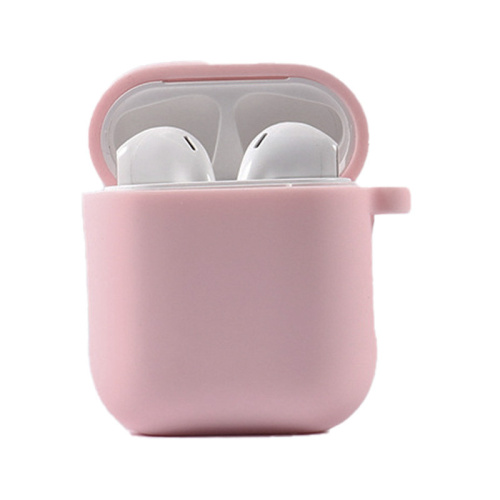 Чехол для AirPods/AirPods 2 Silicone case Full Pink sand - UkrApple