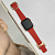 Ремінець для Apple Watch 42/44/45/49 mm Modern Buckle Leather gold red: фото 4 - UkrApple