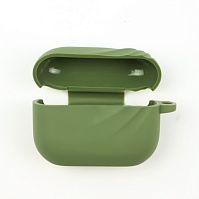 Чехол для AirPods PRO silicone protection case green
